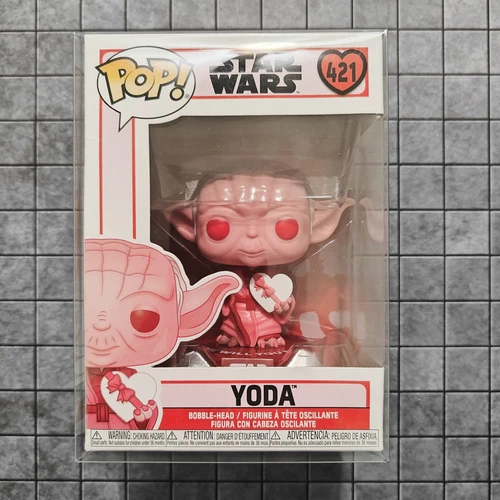 Star Wars: Yoda #421 - Valentines Day - Funko Pop w/Protector - NEW