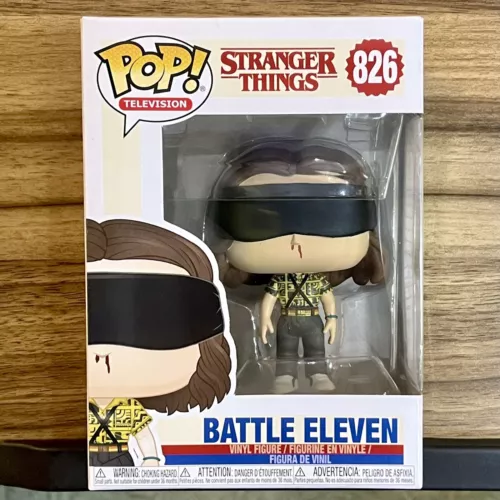 Stranger Things Battle Eleven Blindfolded Funko Pop! #826 Vinyl Figure Brand New