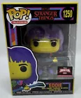Stranger Things Eddie w/Guitar Funko Pop #1250 Target Con Black Light Exclusive