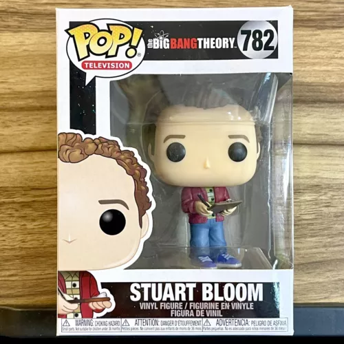 Stuart Bloom Funko Pop #782 Big Bang Theory Vinyl Figure Brand New!