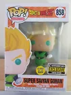 Super Saiyan Gohan Funko Pop #858 GITD Entertainment Earth Ex Dragon Ball Z DBZ