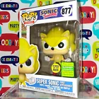 🇨🇦 SUPER SONIC GLOW SDCC Shared Funko Pop 877 + Protector