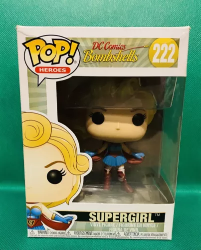 Supergirl Funko Pop Heroes - DC Comics Bombshells - 222