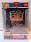Superman 10 Inch Funko Pop Chase #159  Walmart Exclusive W/Protector Mint