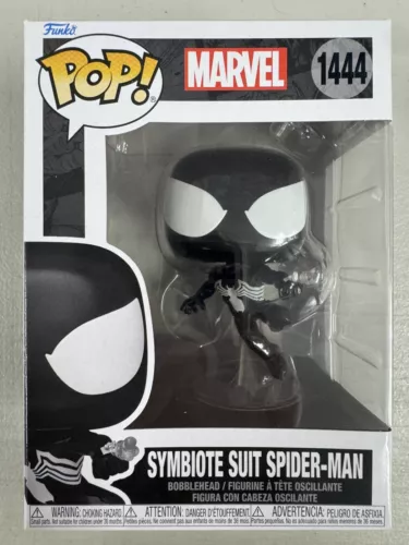 Symbiote Suit Spider-Man 1444 ~ Marvel ~ Funko Pop Vinyl