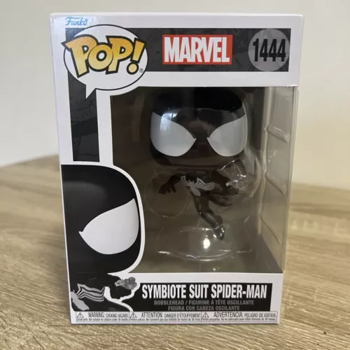 SYMBIOTE SUIT SPIDER-MAN #1444 VENOM | FUNKO POP! | Marvel Comics | SPIDER-VERSE