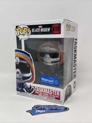 Taskmaster #610 Marvel Black Widow Walmart Funko Pop! Free Shipping
