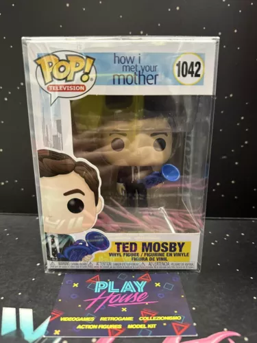 TED MOSBY 1042 POP ACTION FIGURE NEW FUNKO HOW I MET YOUR MOTHER WITH PVC box