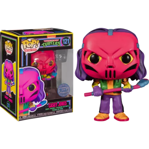 Teenage Mutant Ninja Turtles Casey Jones Blacklight Pop! Vinyl Figure #121