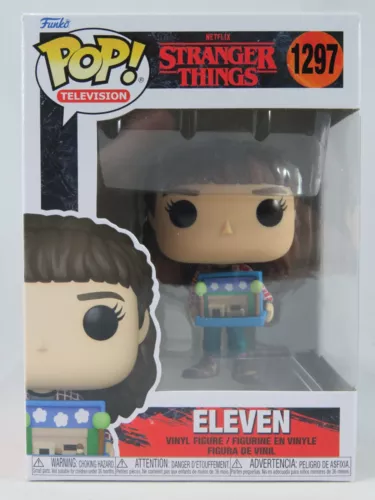 Television Funko Pop - Eleven - Stranger Things - No. 1297 - Free Protector