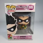 Television Funko Pop - Robin #606 - DC Teen Titans Go! - W/Protector