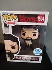 The Boys #1504 Billy Butcher With Laser Baby Funko Exclusive  Pop + Protector