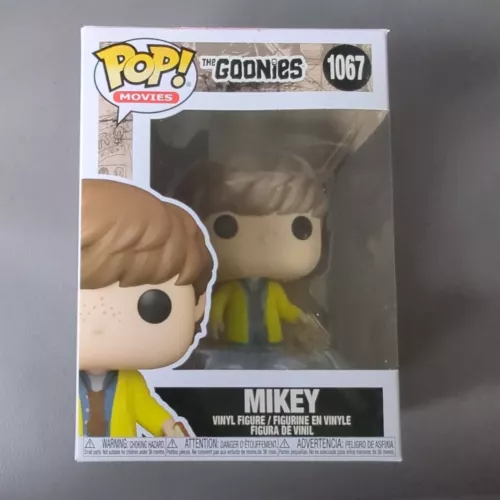 THE GOONIES MIKEY WITH TREASURE MAP POP MOVIES VINYL FIGURE FUNKO 1067