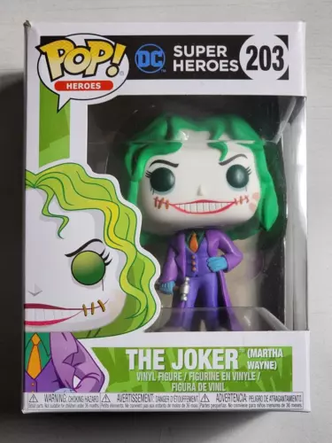 The Joker Martha Wayne 203 DC Super Heroes Funko Pop Vinyl