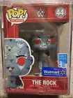 The Rock Funko Pop Art Series 44 With Hard Protector WWE
