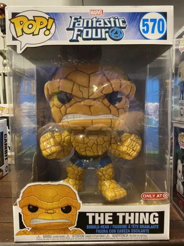 The Thing 570 Target Exclusive Jumbo 10 Inch Funko POP! Marvel Fantastic Four