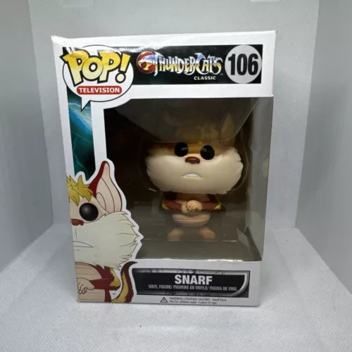 Thundercats Classic Funko POP! TV Snarf Vinyl Figure #106 Vaulted Rare