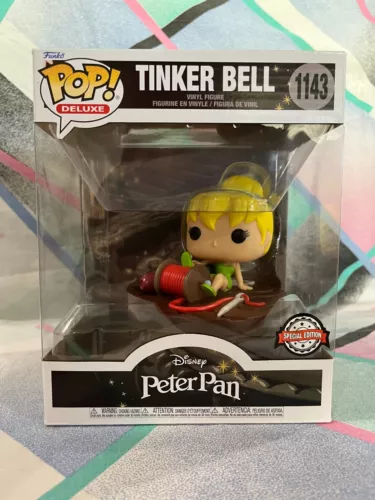 Tinker Bell (with Spool) (Deluxe) - Pop Vinyl - 1143 - Peter Pan - Disney
