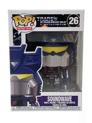 Transformers Soundwave Funko Pop Vinyl Figure Retro Toys 26 Brand New