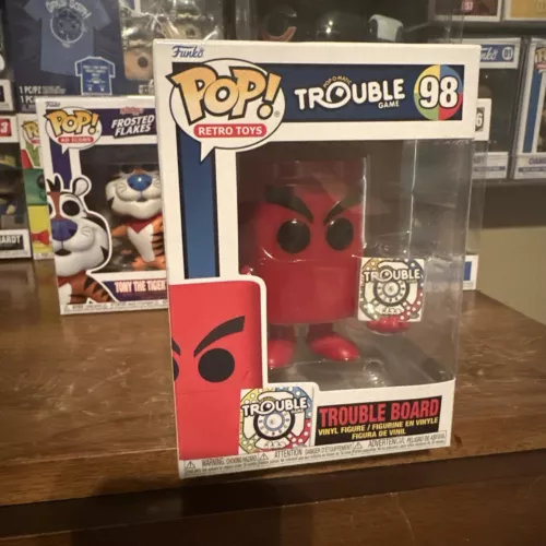 Trouble Board - 98 - Pop!  Retro Toys - Trouble Game - Funko - Vinyl Figure