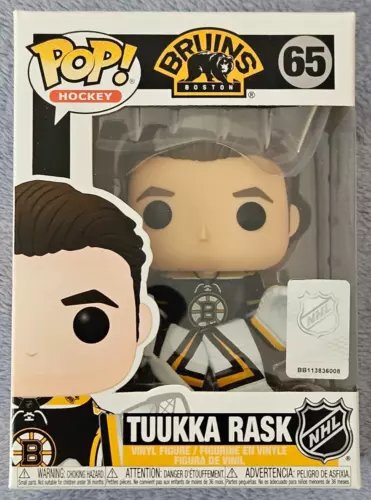 Tuuka Rask #65 Funko POP! Hockey NHL Boston Bruins Goal Tender