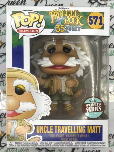 Uncle Travelling Matt Funko Pop! #571 Fraggle Rock Specialty Series Brand New!