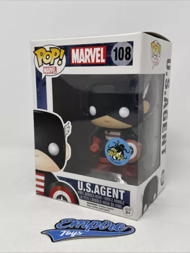 U.S. Agent #108 Marvel LA Comic Con Comikaze Funko Pop! Free Shipping
