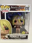 Used Funko Pop! Vinyl Super 6 in: Attack on Titan - Female Titan (6 inch) #233