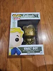 Vault Boy #53 Gold Funko Pop! Games Fallout Gamestop Exclusive Vinyl Figure