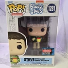 VAULTED EXCLUSIVE Steve Blue's Clues Funko Pop #1281 Handy Dandy NYCC Shared