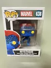 VAULTED FUNKO POP #638 MARVEL MYSTIQUE X-MEN BOBBLE HEAD VINYL ACTION FIGURE NEW