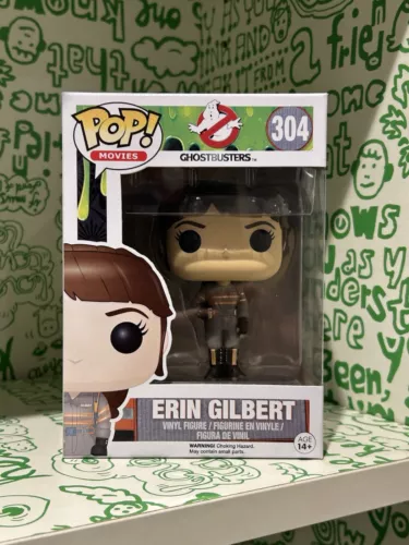Vaulted Funko Pop Ghostbusters Erin Gilbert #304 BNIB L@@K!