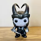 VAULTED Funko Pop! Marvel: LOKI  (Black and White) #36 Hot Topic Exclusive
