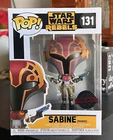 VAULTED Funko Pop! Star Wars Rebels: SABINE (Masked) #131 Walgreens Exclusive
