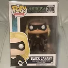VAULTED Funko POP! TV: Arrow #209 BLACK CANARY, 2015 In Protector, New