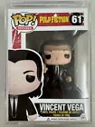 Vincent Vega 61 ~ Pulp Fiction ~ Funko Pop Vinyl ~ RARE ~ John Travolta + CASE