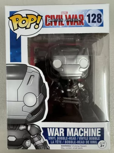 War Machine 128 ~ Marvel: Captain America - Civil War ~ Funko Pop Vinyl