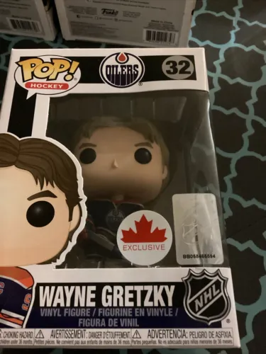 Wayne Gretzky Funko Pop! Hockey 32 Edmonton Oilers NHL Pop Canada Exclusive