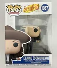 W/Case FUNKO POP! TELEVISION Seinfeld #1087 ELAINE (SOMBRERO)