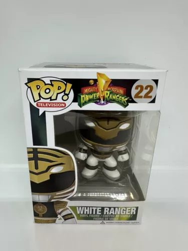 White Ranger #22 Mighty Morphin Power Rangers TV Pop! Vinyl Figure