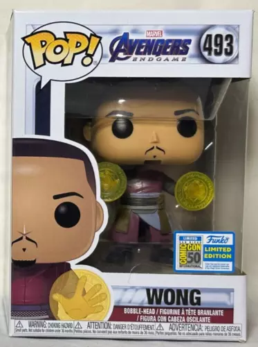 Wong Funko POP! Marvel #493 SDCC 2019 Exclusive Avengers Endgame