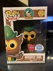 Woodsy Owl 96 Flocked Funko Exclusive Myths Funko Pop + Protector
