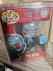 WWE Funko Pop The Rock #44 art series special edition vinyl figure rare toy