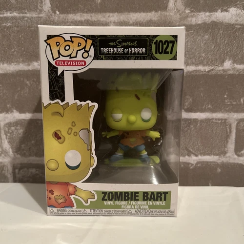 ZOMBIE BART #1027 The Simpsons Treehouse of Horror HALLOWEEN Funko Pop!