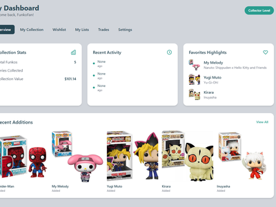 Collector Worth Dashboard