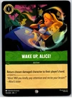 Wake Up, Alice!