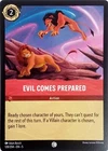 Evil Comes Prepared