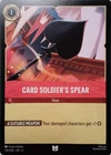 Card Soldier's Spear