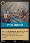 Develop Your Brain