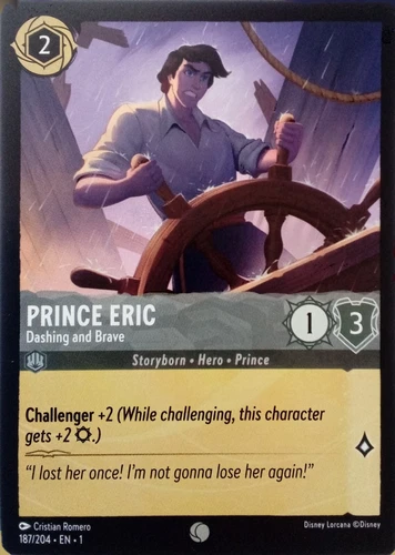 Prince Eric - Dashing and Brave